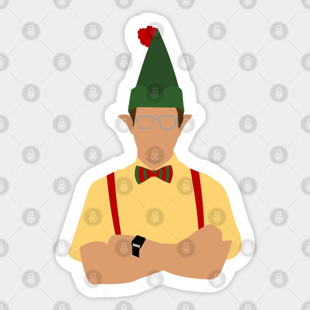 Machiavelli Meets Christmas Sticker by doctorheadly